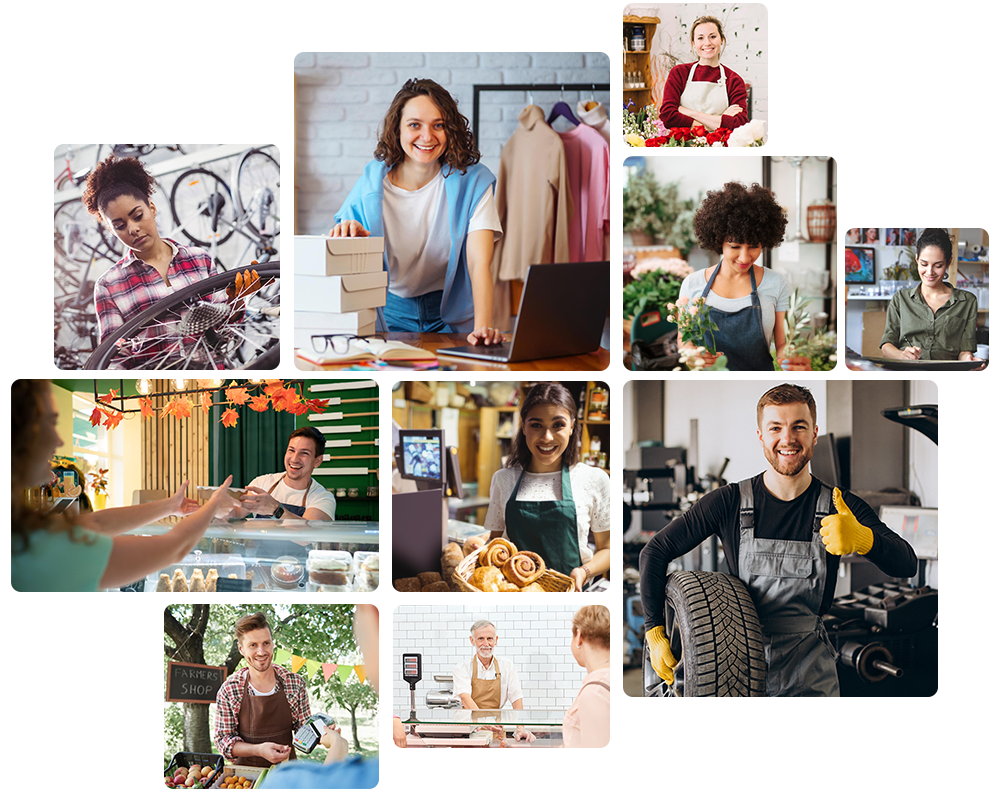 Bright Photo Collage